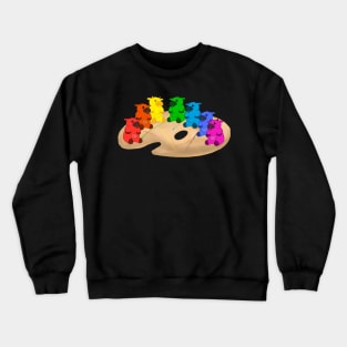 Palatte Pals! - CowLick! Crewneck Sweatshirt